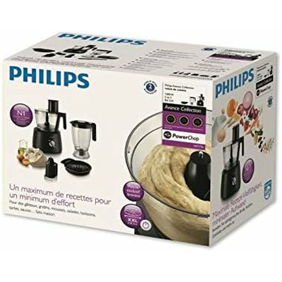 Robot de Cocina Philips Negro 1300 W