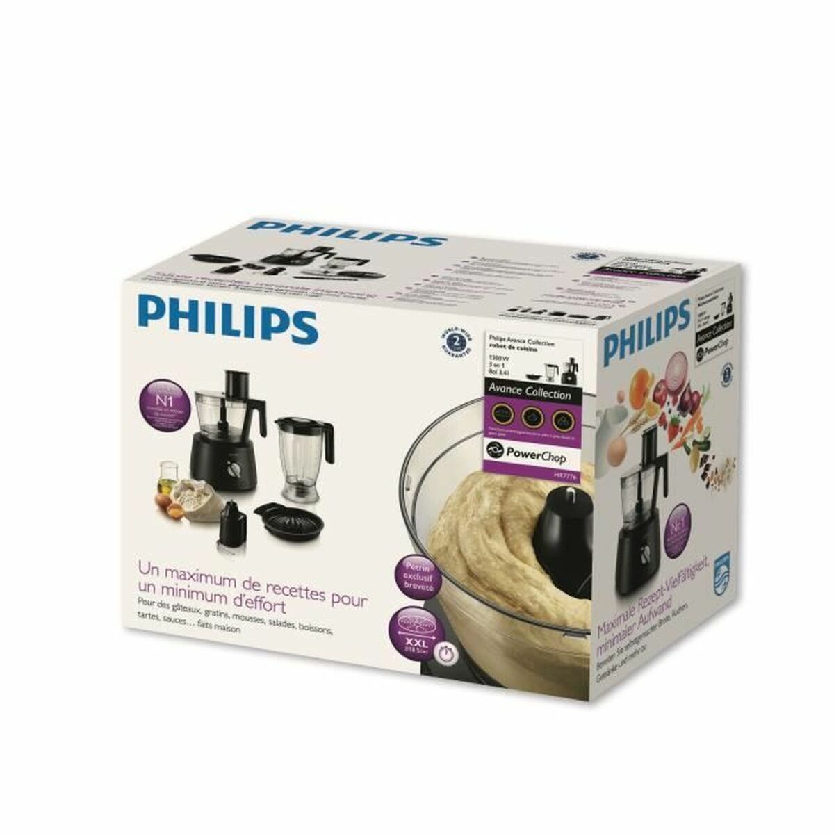 Robot de Cocina Philips Negro 1300 W
