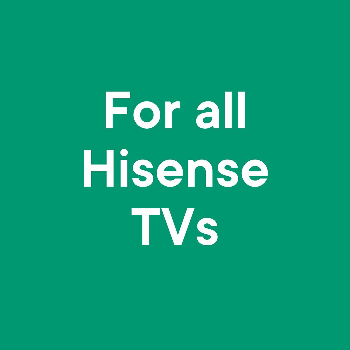 Mando a Distancia Universal para Hisense One For All Negro