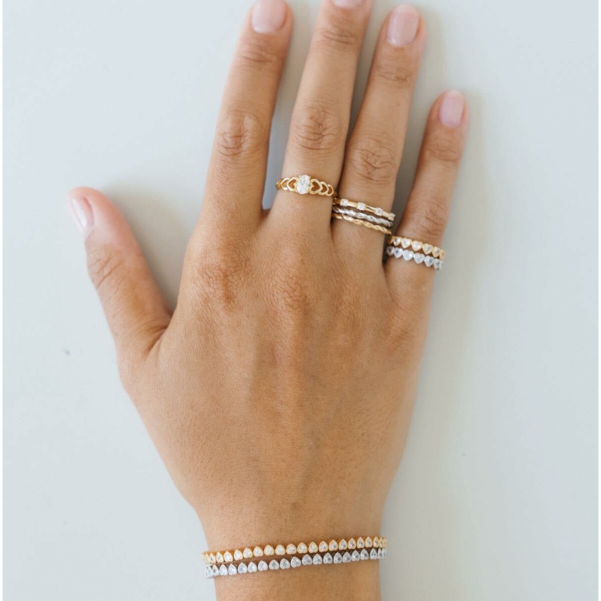 Anillo Mujer 24KAE 124141S/54 Plateado 14