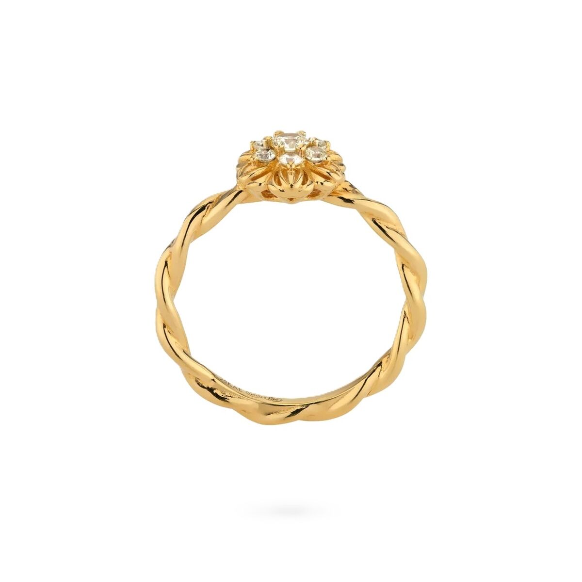 Anillo Mujer 24KAE 124108Y/54 Dorado 14