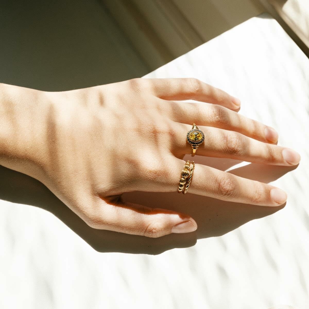 Anillo Mujer 24KAE 124138Y/54 Dorado 14