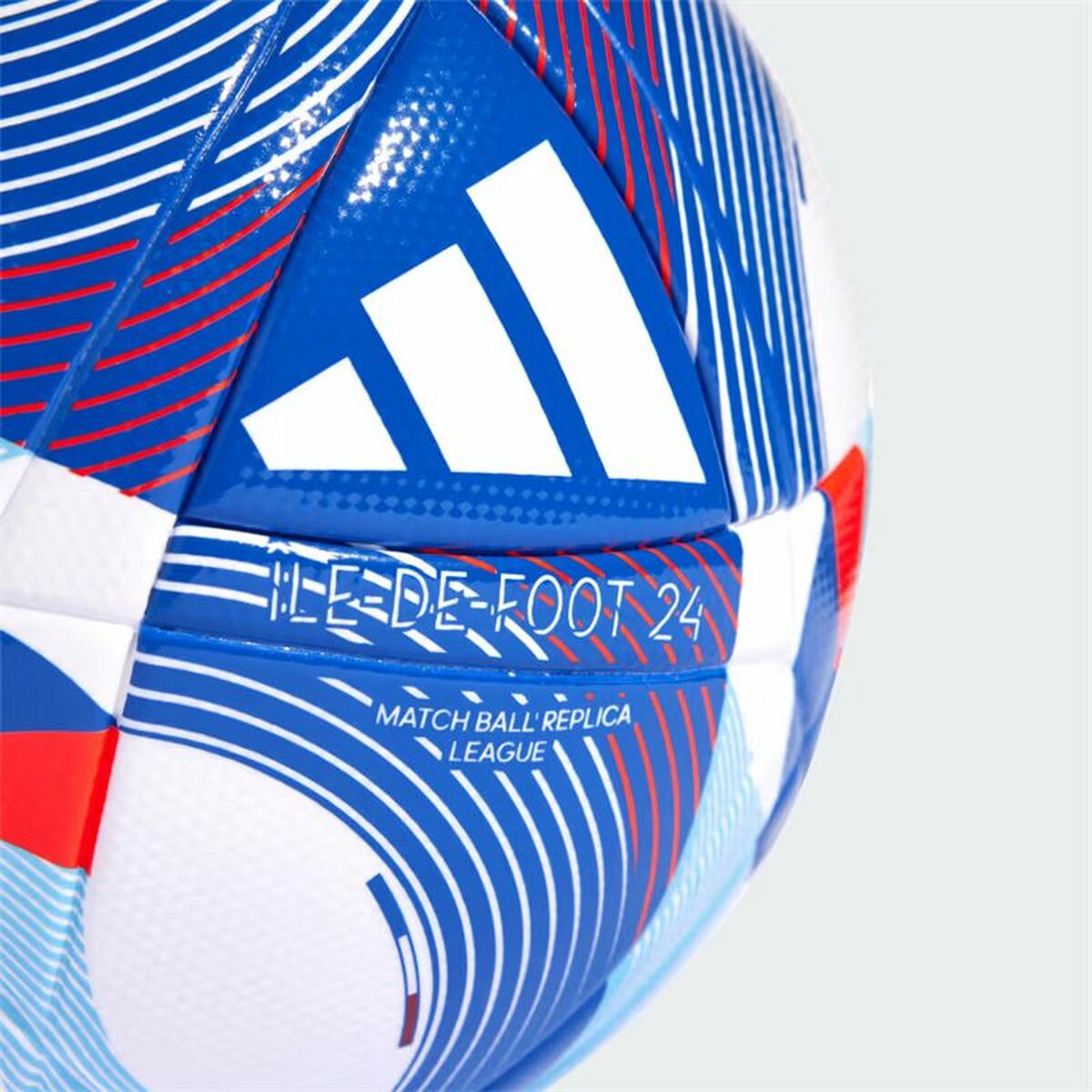 Balón de Fútbol Adidas Ile de Foot 24 League Azul Talla 5