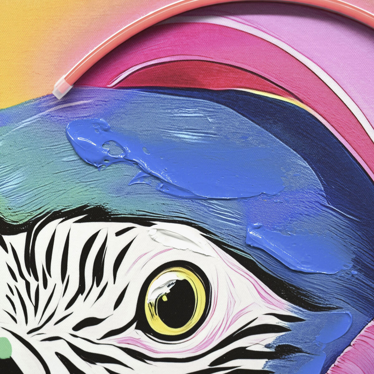 Lienzo Home ESPRIT Poliestireno Lienzo 63 x 3 x 93 cm