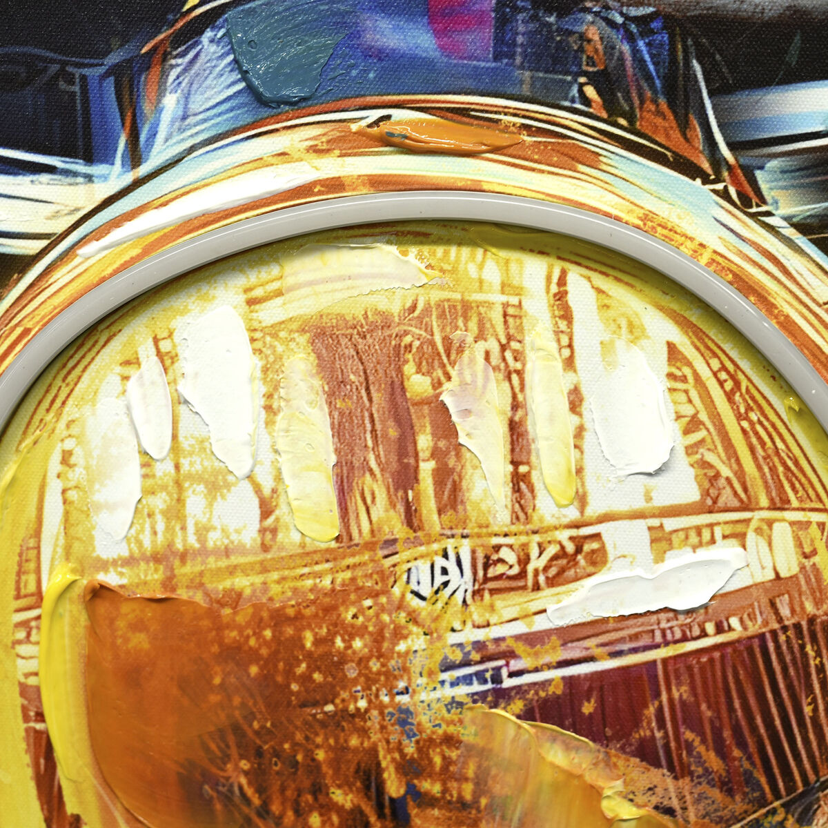 Lienzo Home ESPRIT Poliestireno Lienzo 123 x 3 x 83 cm