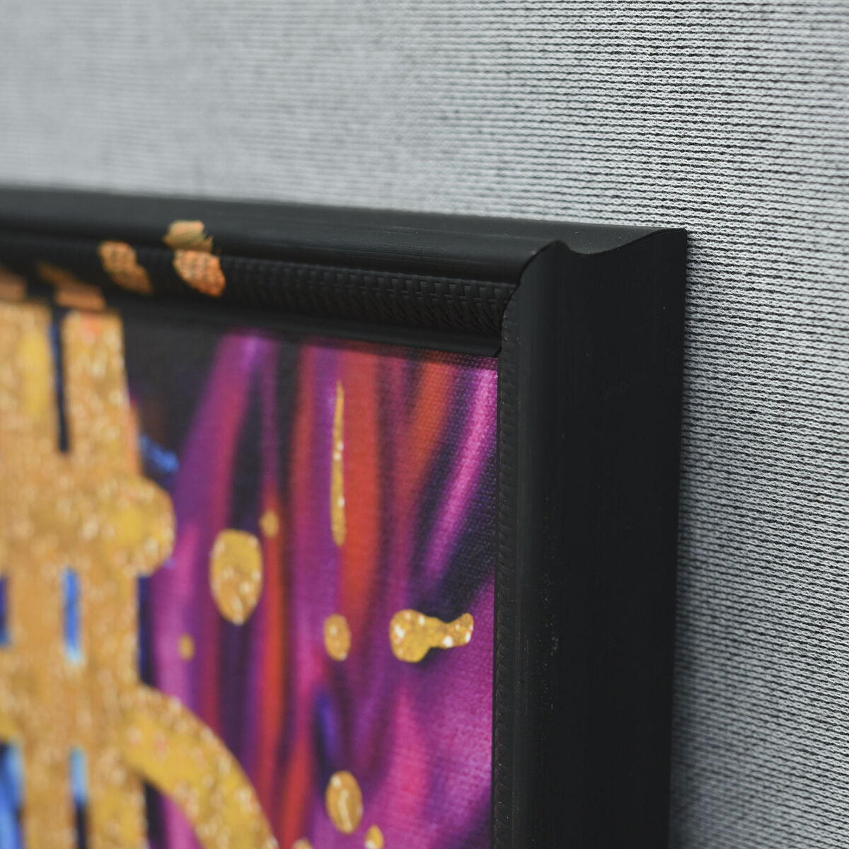 Cuadro con LED Home ESPRIT Poliestireno Lienzo 83 x 3,7 x 83 cm