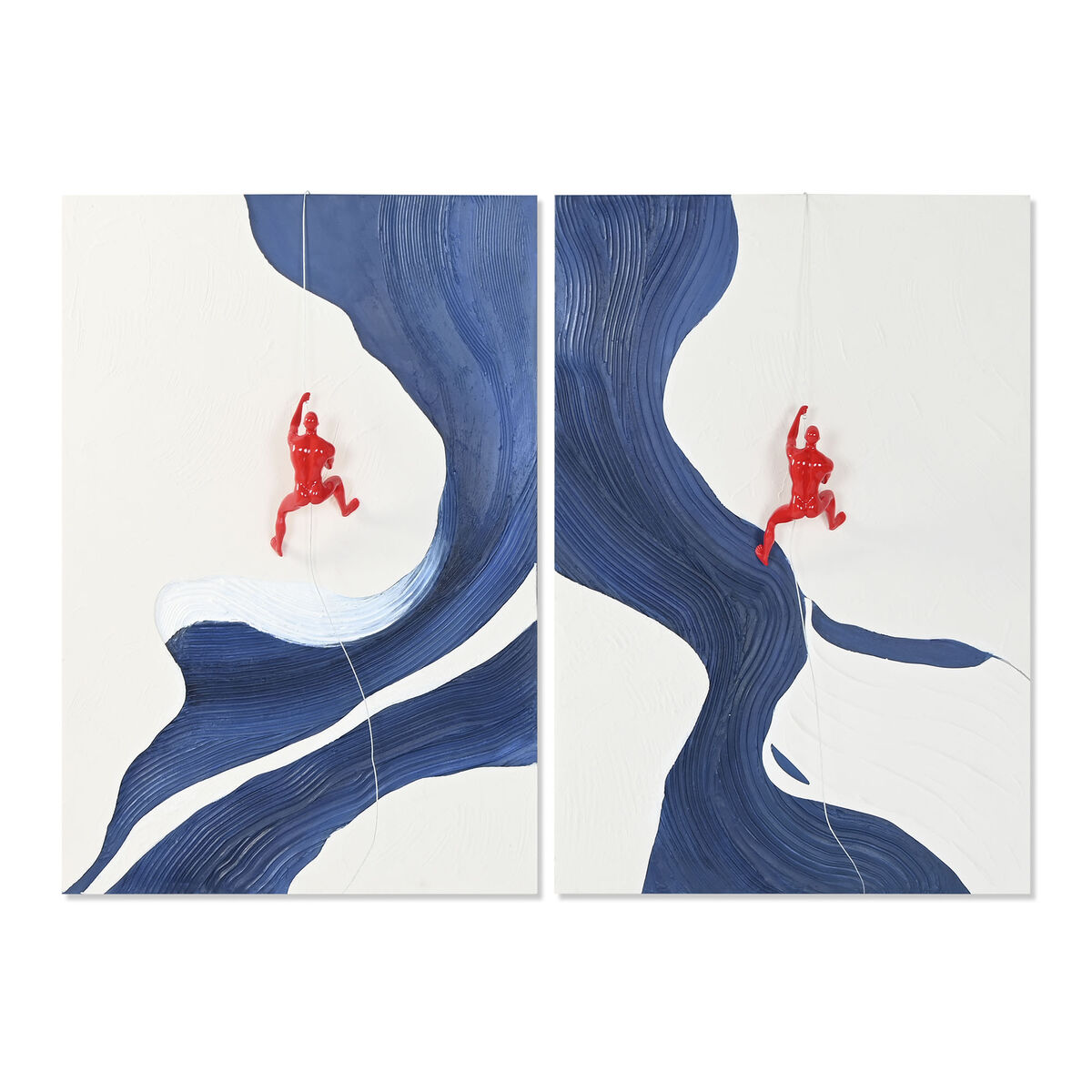 Lienzo Home ESPRIT Resina Lienzo 80 x 3,5 x 120 cm