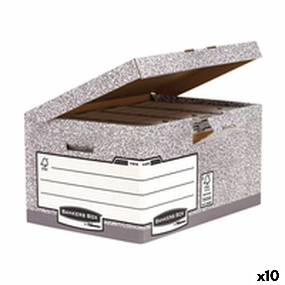 Caja de Archivo Fellowes    Gris 10 Unidades (31 x 39 x 56 cm)