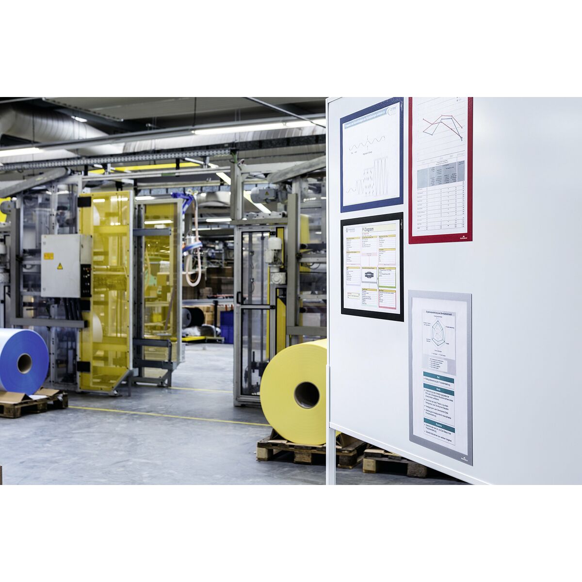 Marco de Fotos Magnético Durable Duraframe Magnetic A3 Negro