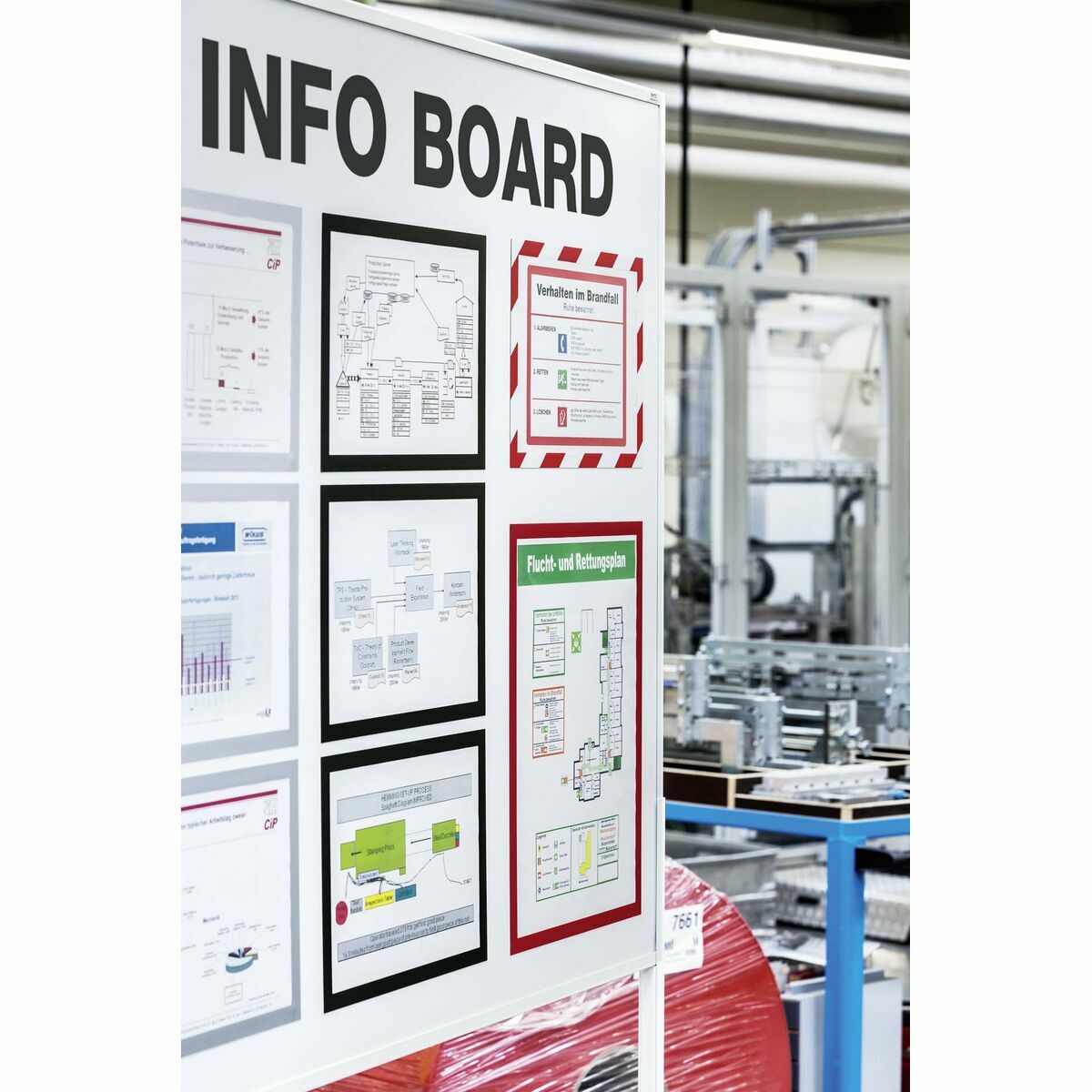 Marco de Fotos Magnético Durable Duraframe Magnetic A3 Negro