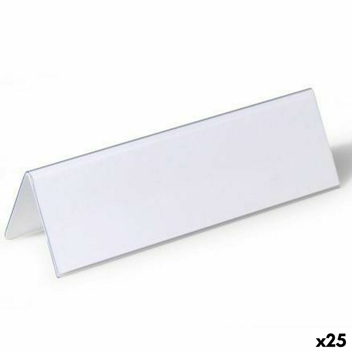 Funda para Tarjeta Identificativa Durable Transparente (25 Unidades)