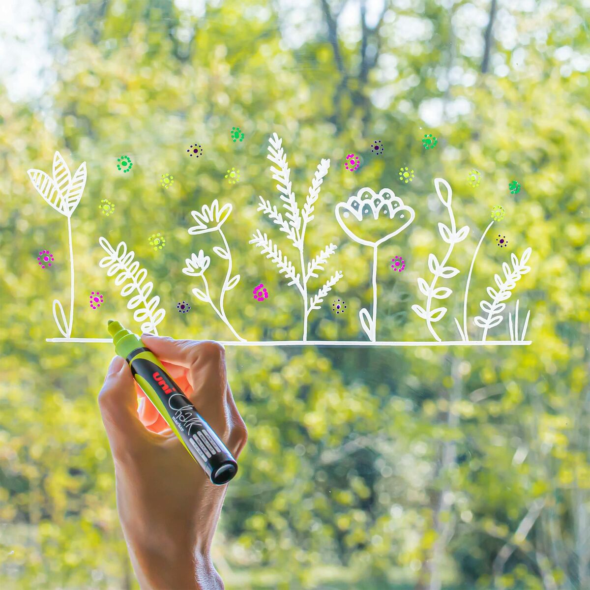 Rotuladores Uni-Ball Multicolor