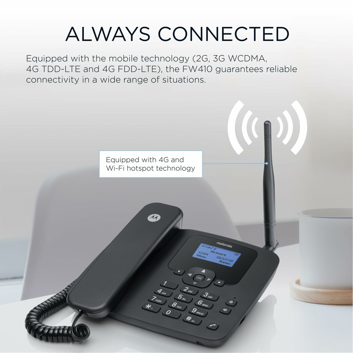 Teléfono Fijo Motorola