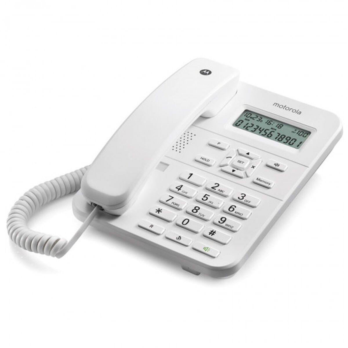 Teléfono Fijo Motorola Blanco