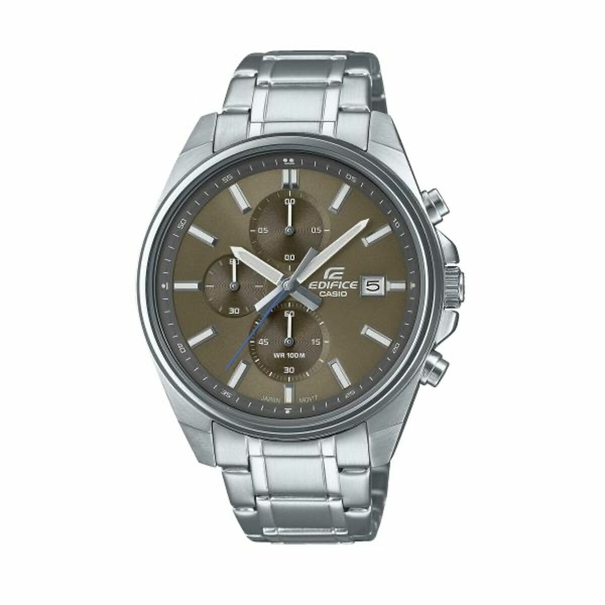 Reloj Hombre Casio Marrón Plateado