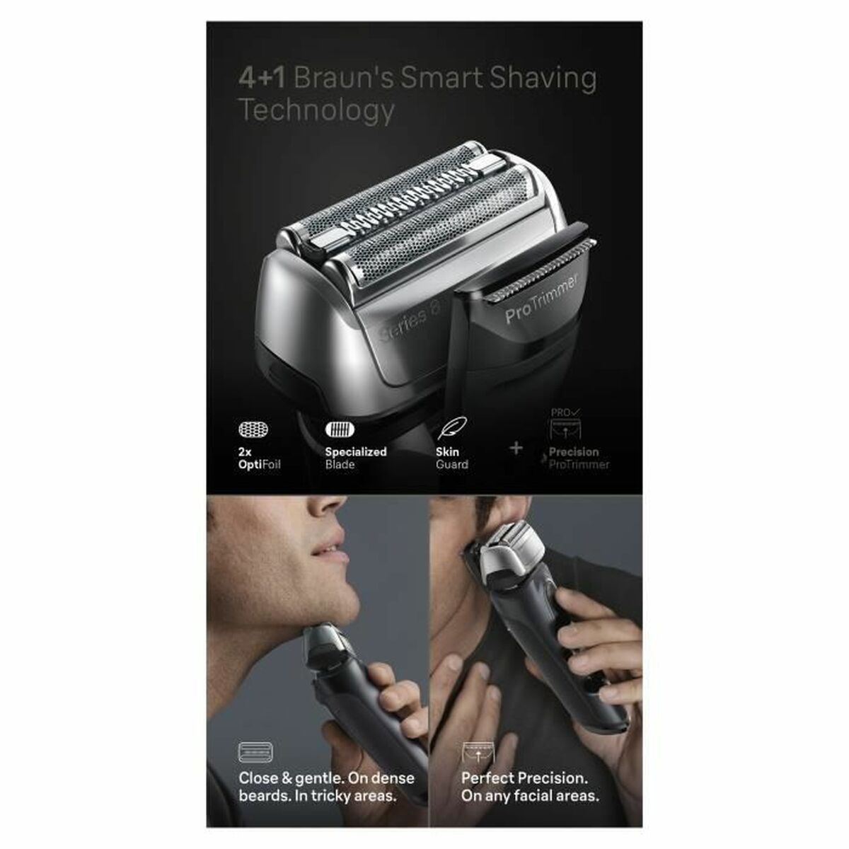 Máquina de Afeitar Braun