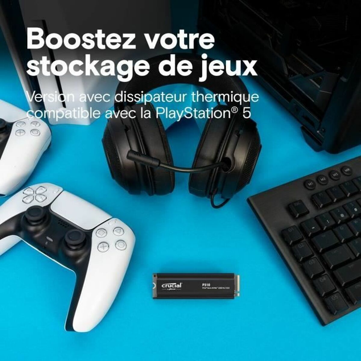 Disco Duro Crucial 1 TB SSD