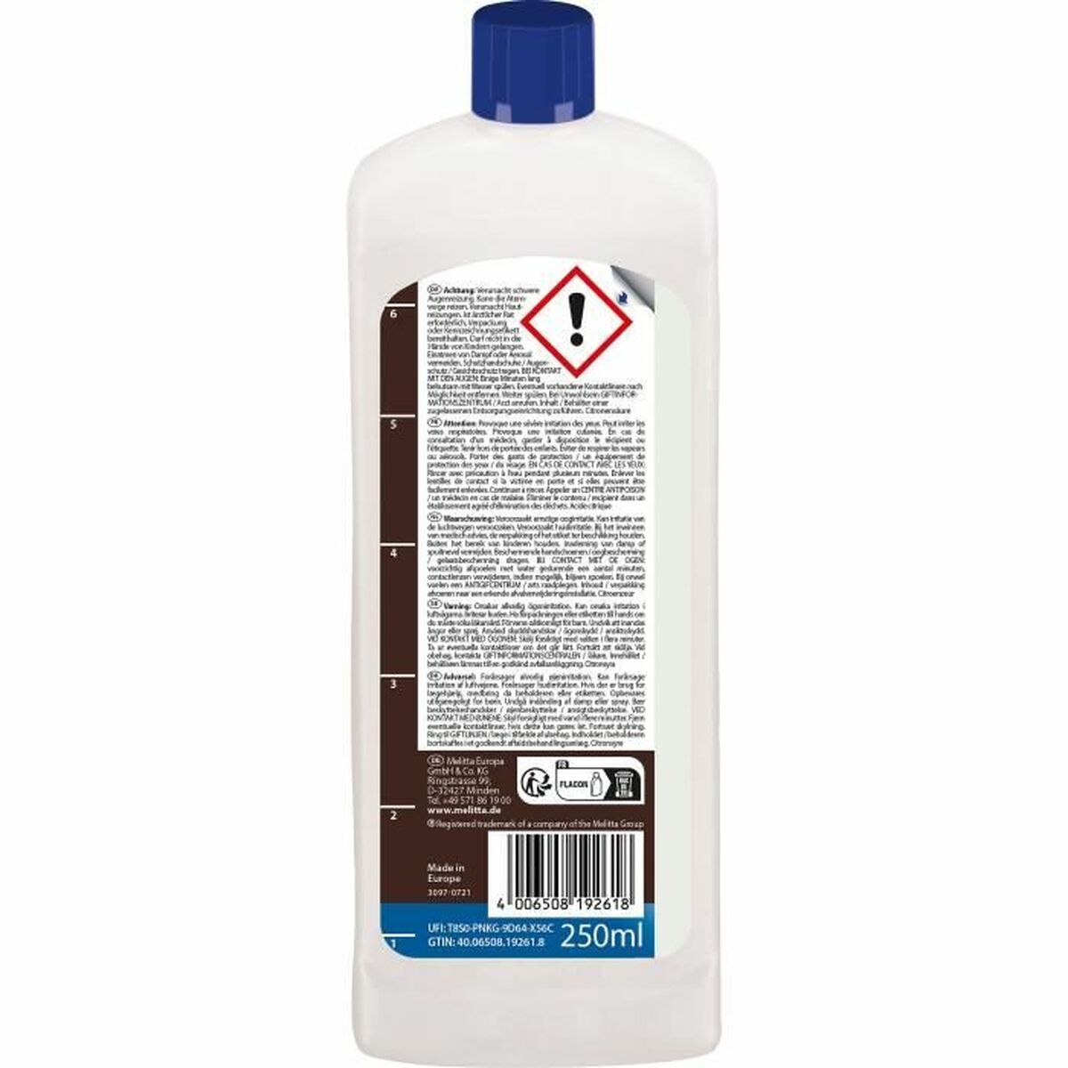 Descalcificador para Cafeteras Melitta