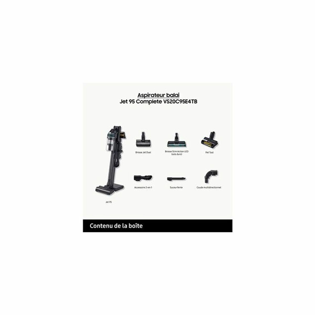 Aspirador Escoba Samsung 550 W