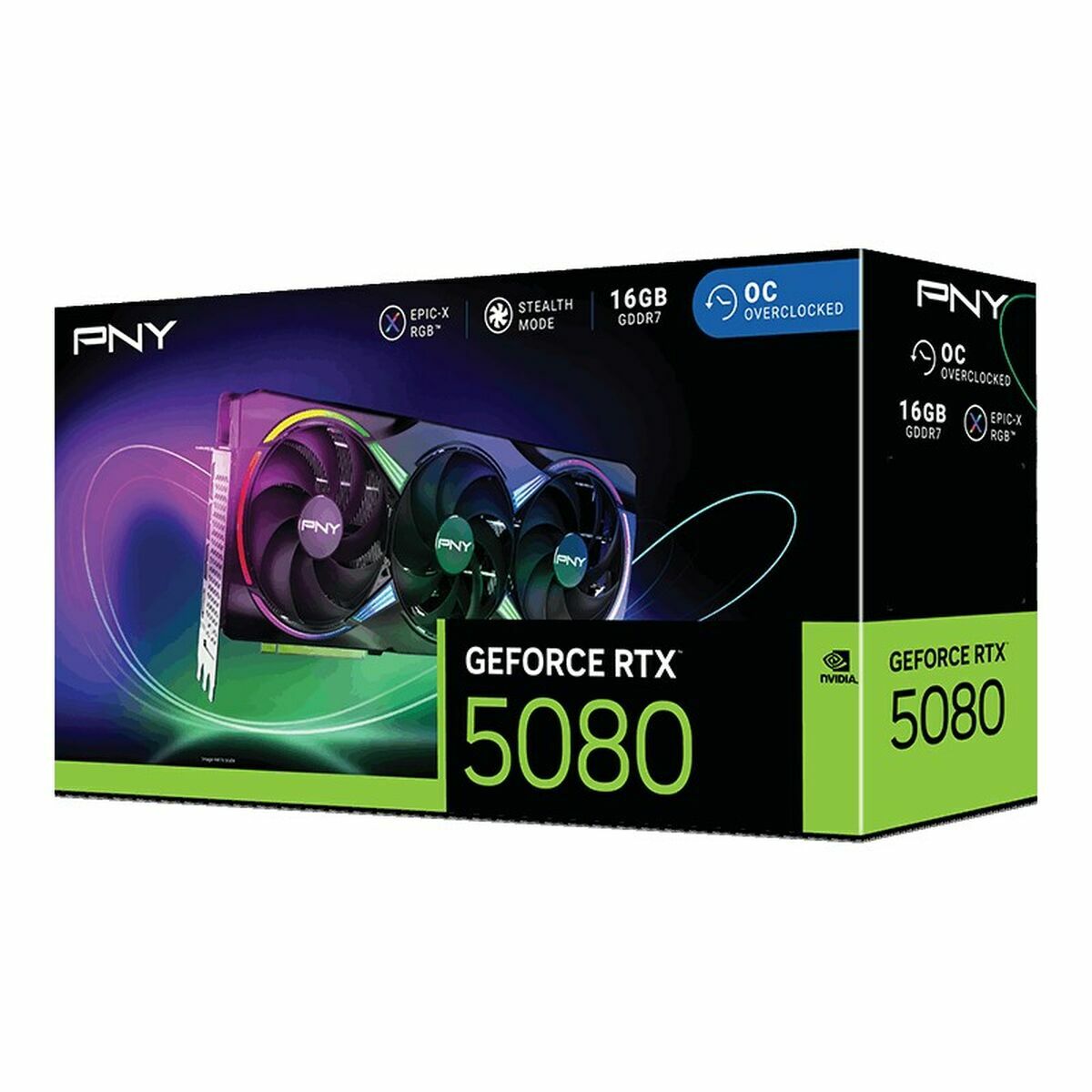 Tarjeta Gráfica PNY GEFORCE RTX 5080 16 GB GDDR6X
