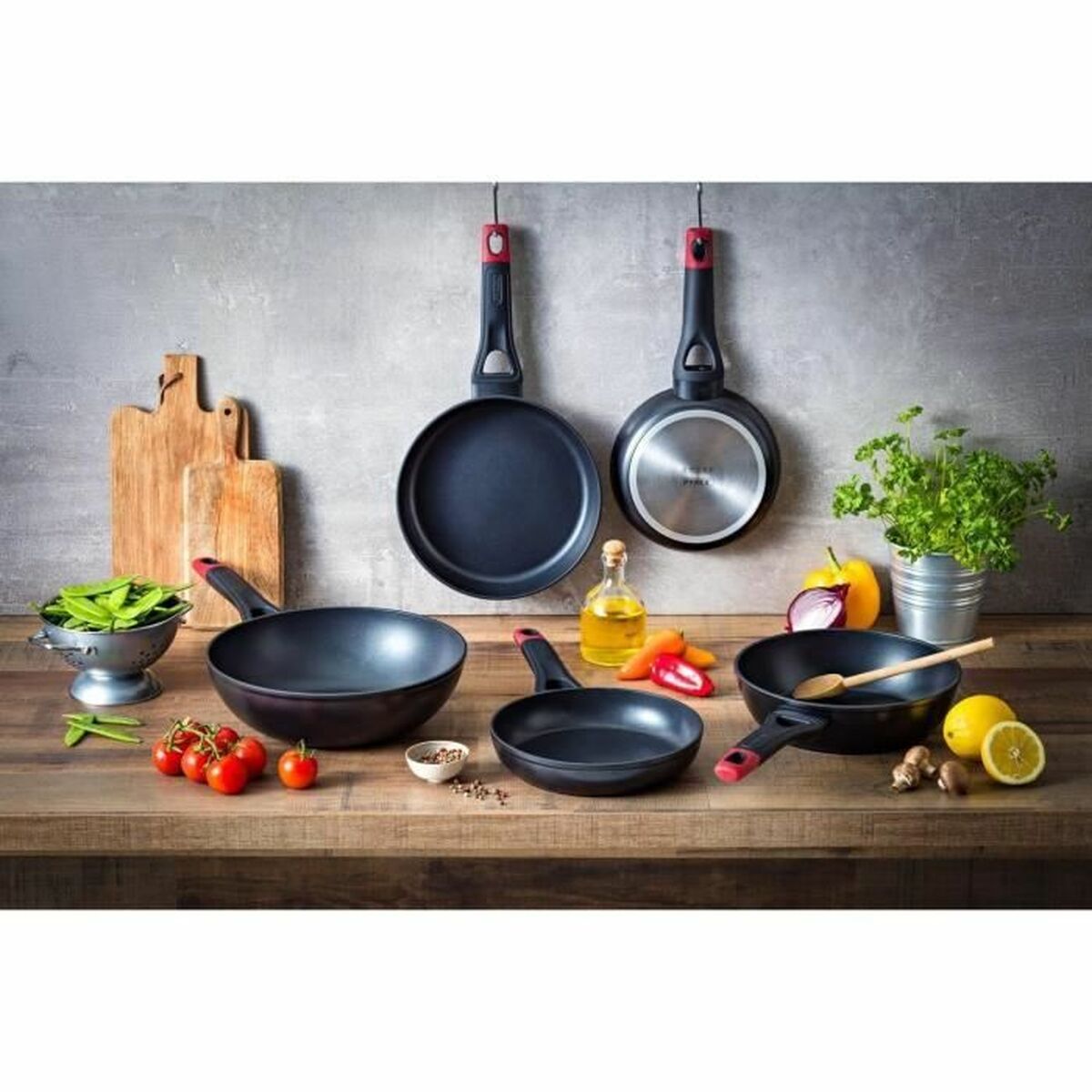 Sartén Pyrex Aluminio Aluminio Forjado Ø 30 cm