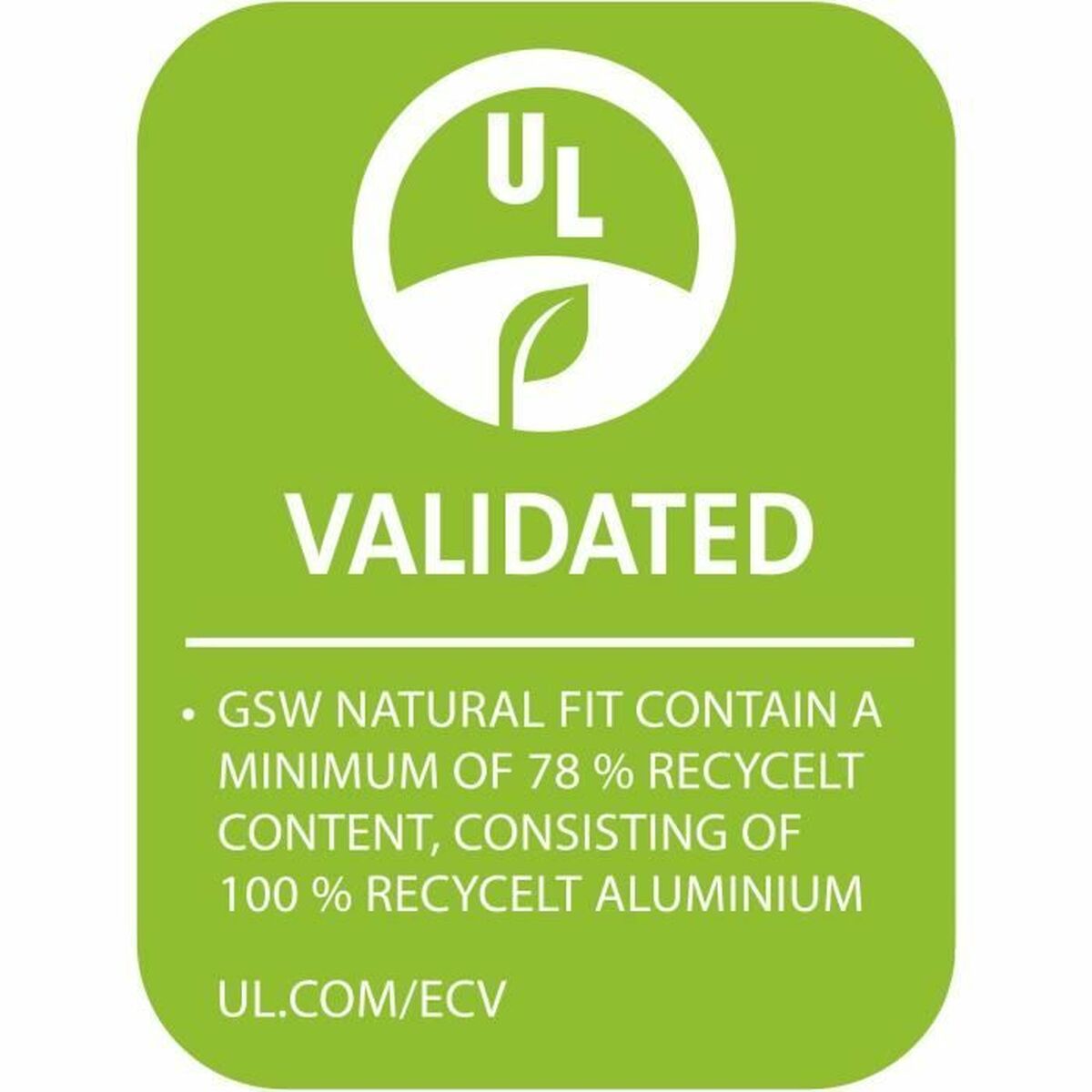 Sartén GSW Aluminio 100 % Reciclado Natural Ø 20 cm