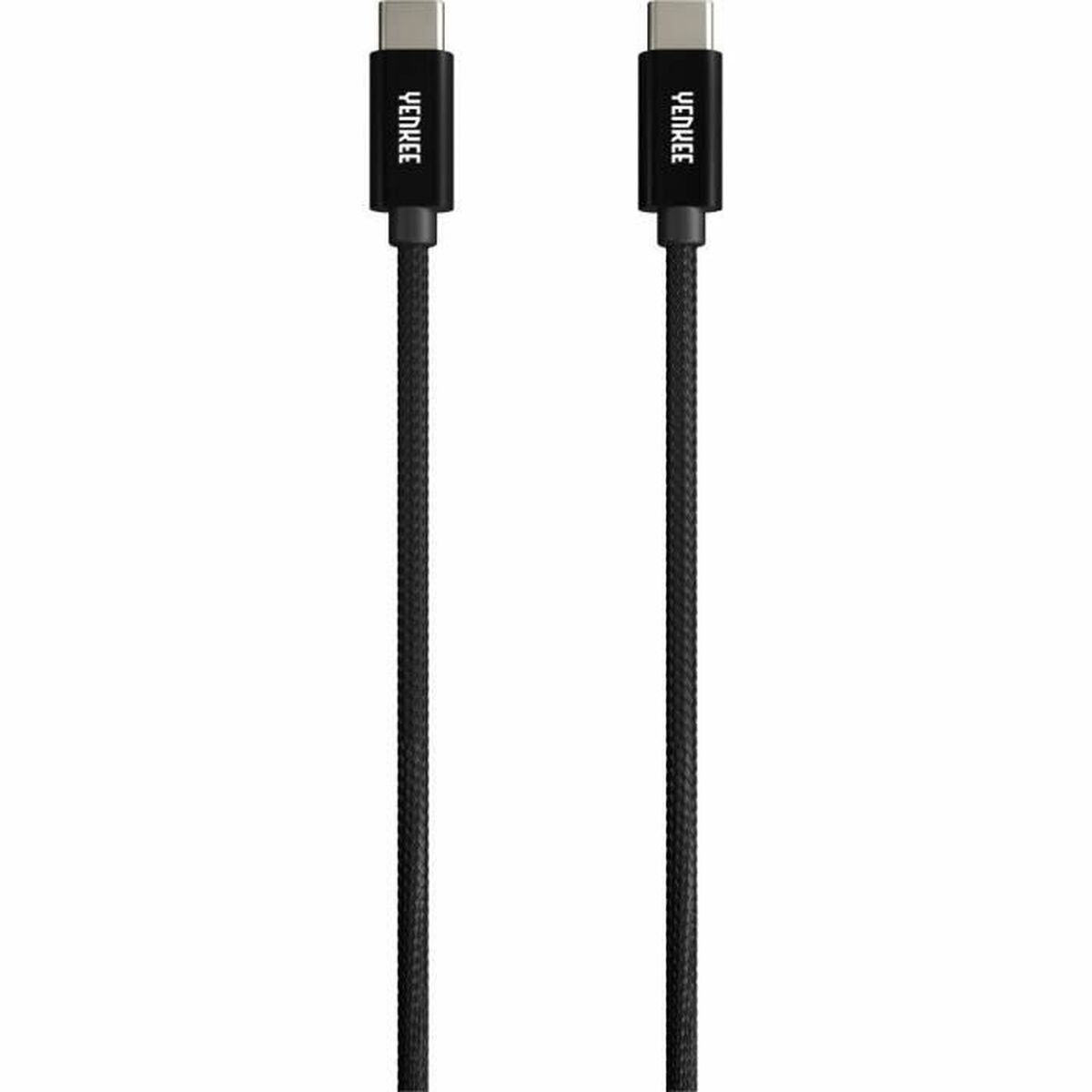 Cable USB-C Yenkee YCU C02 BK Negro 0,2 m