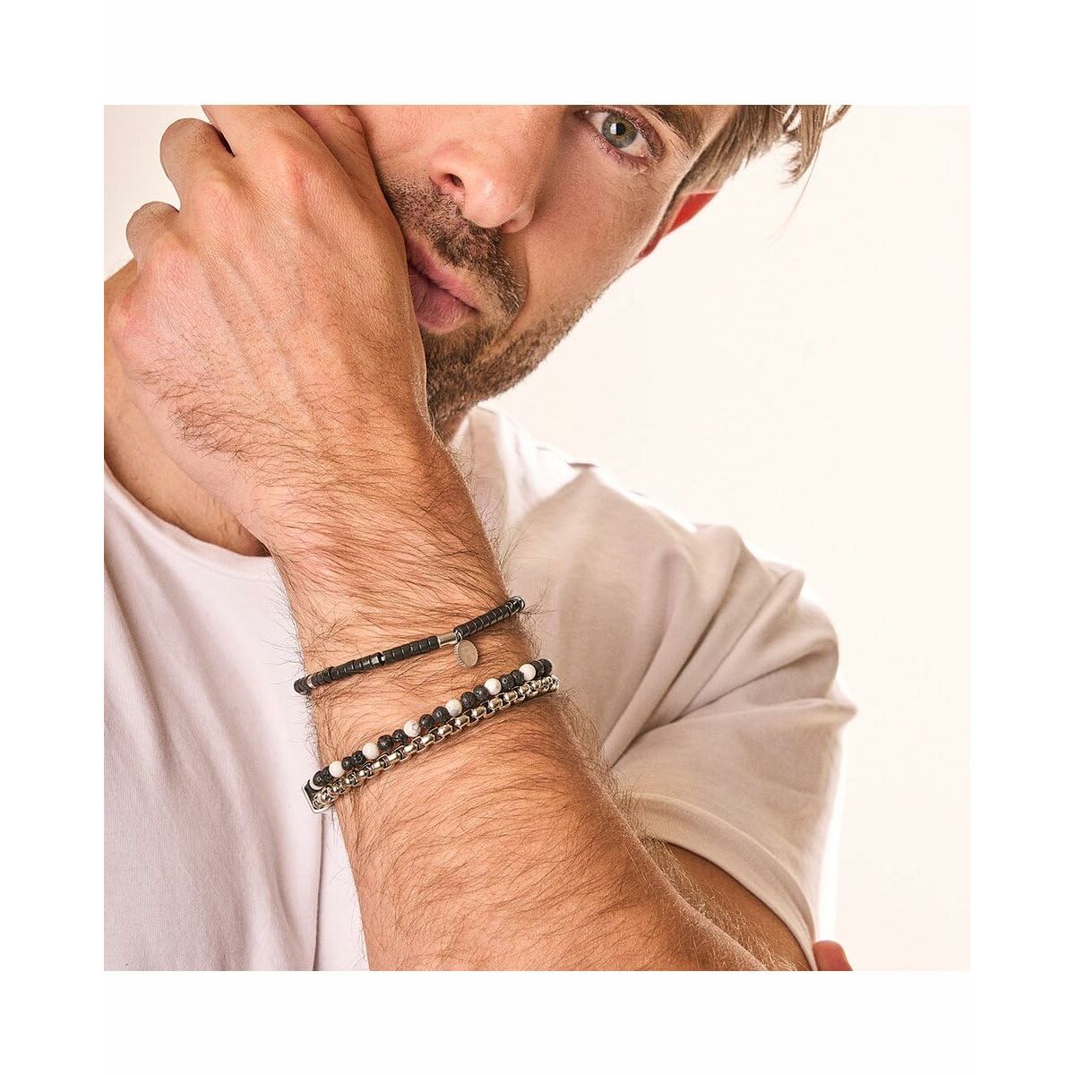 Pulsera Hombre Radiant RH000301 Plateado