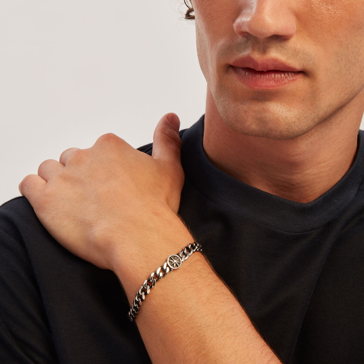 Pulsera Hombre Breil TJ3729 Plata de ley 925 Plateado