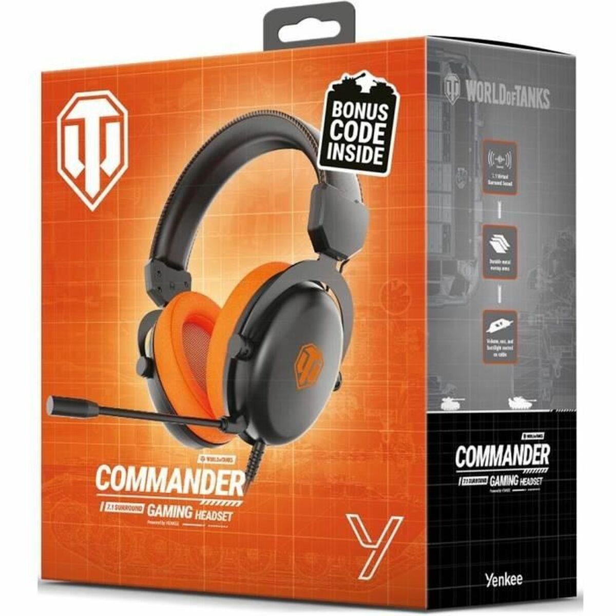 Auriculares Yenkee COMMANDER YHP WT300