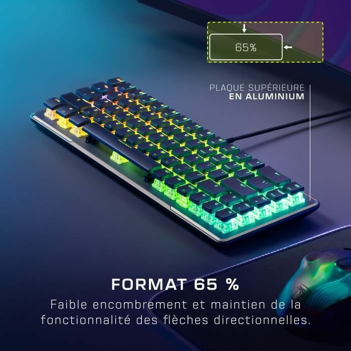 Teclado Turtle Beach Vulcan II Negro QWERTY