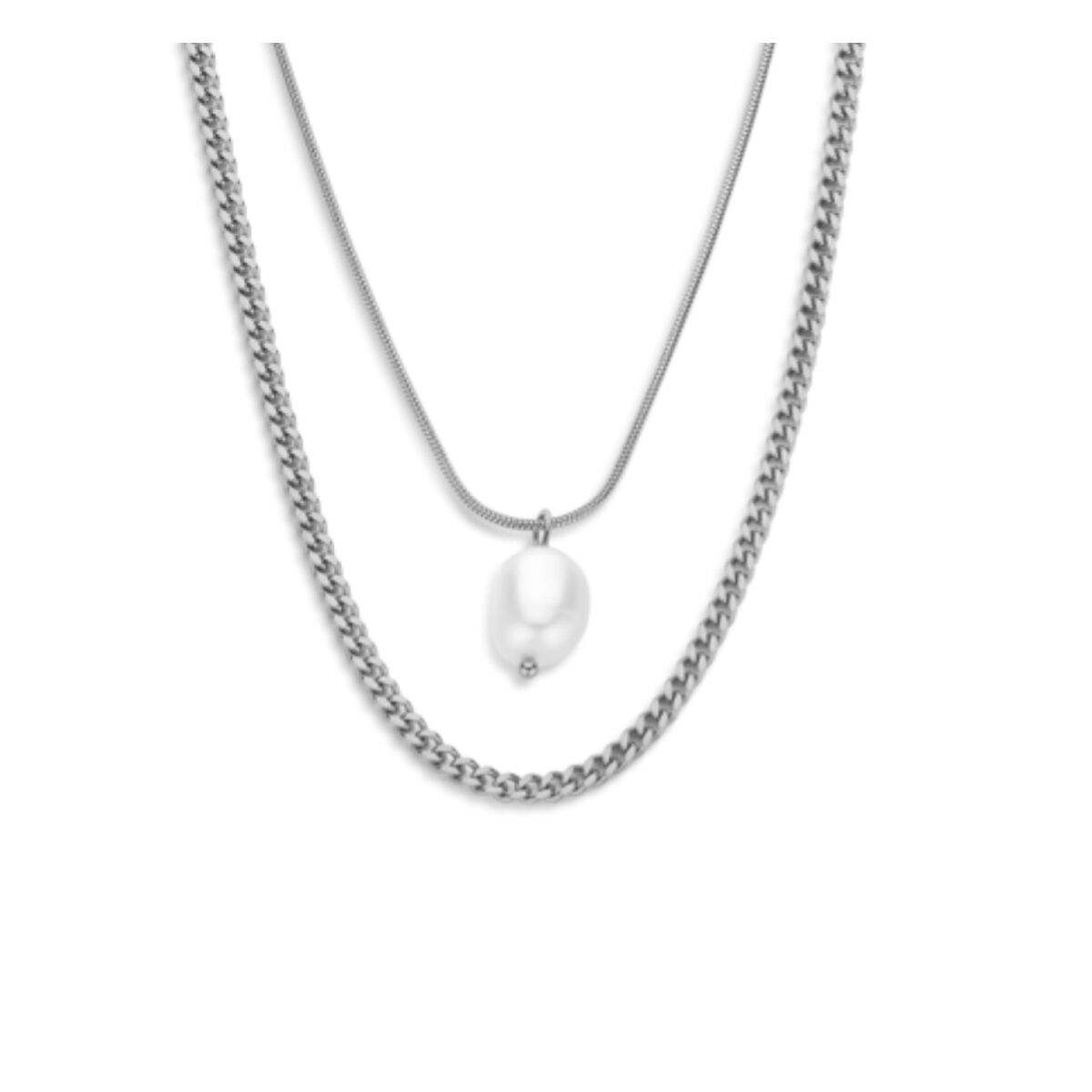 Colgante Mujer CO88 Collection 8CN-26271 Plateado