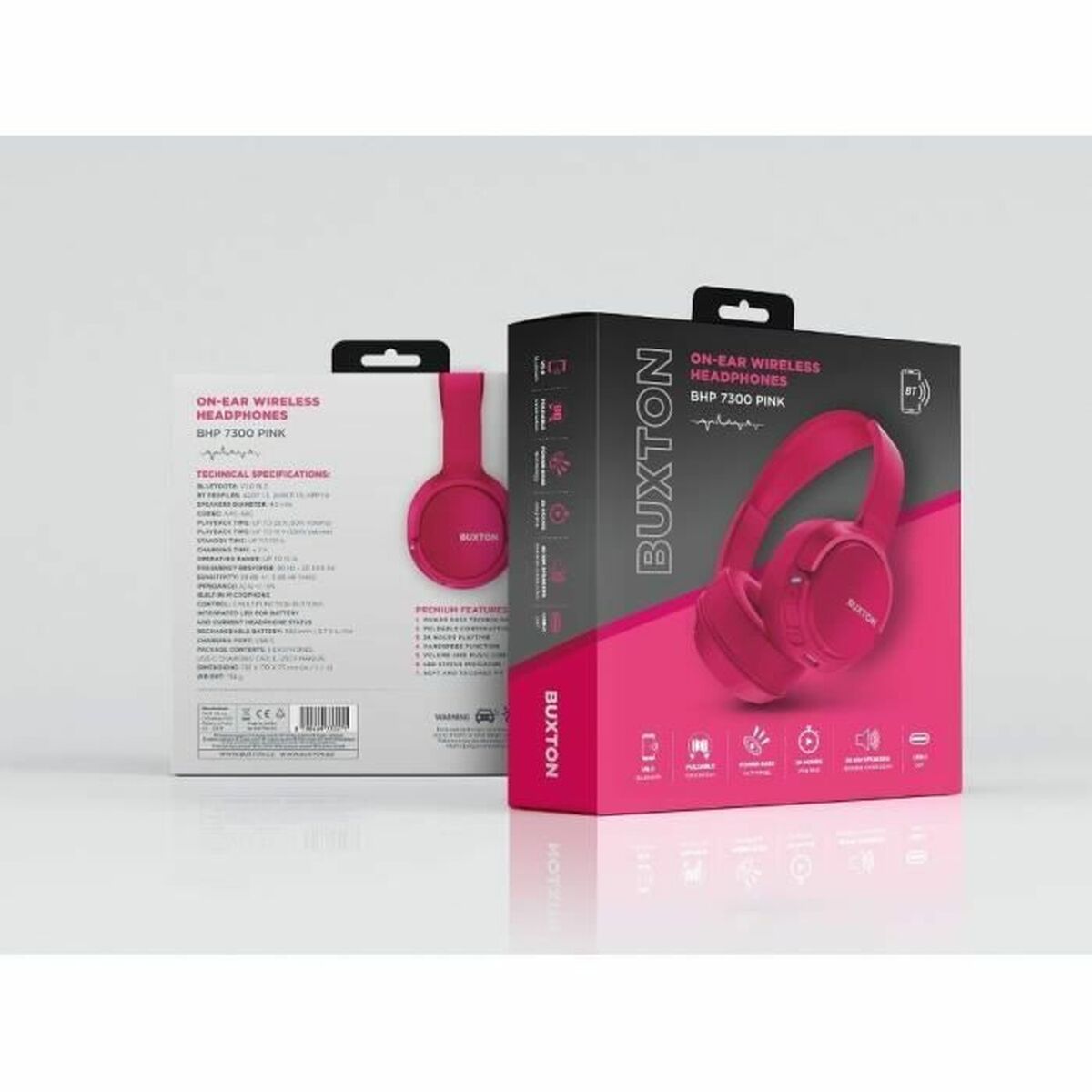 Auriculares BUSHNELL Rosa