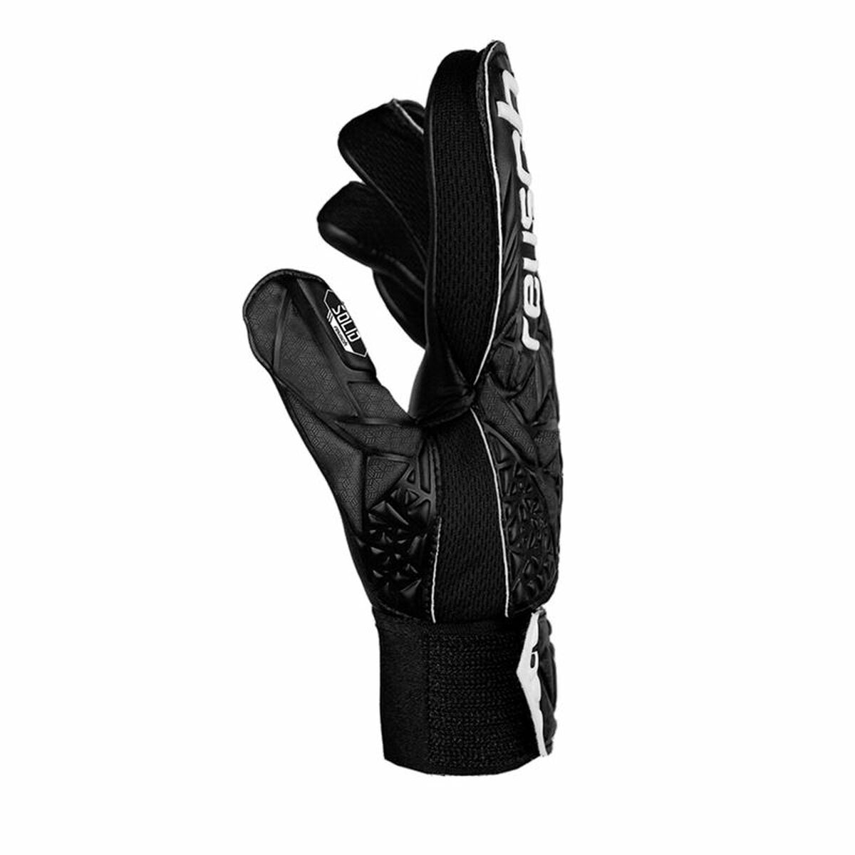 Guantes de Portero Reusch Attrakt Starter Solid Finger Negro
