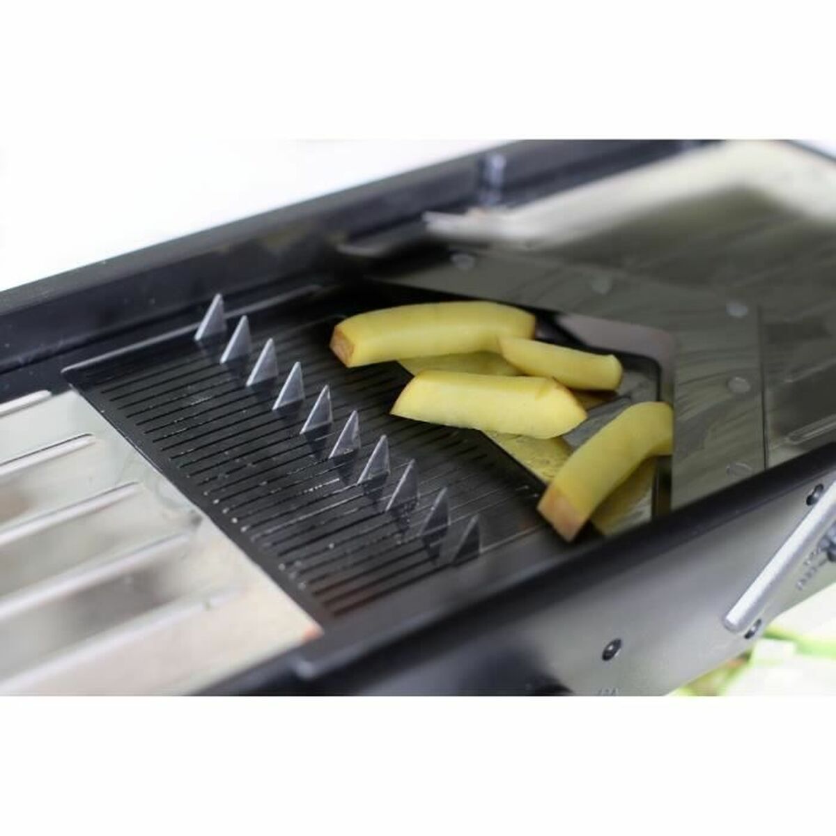 Rallador Menastyl Acero Polipropileno Acero inoxidable/Madera