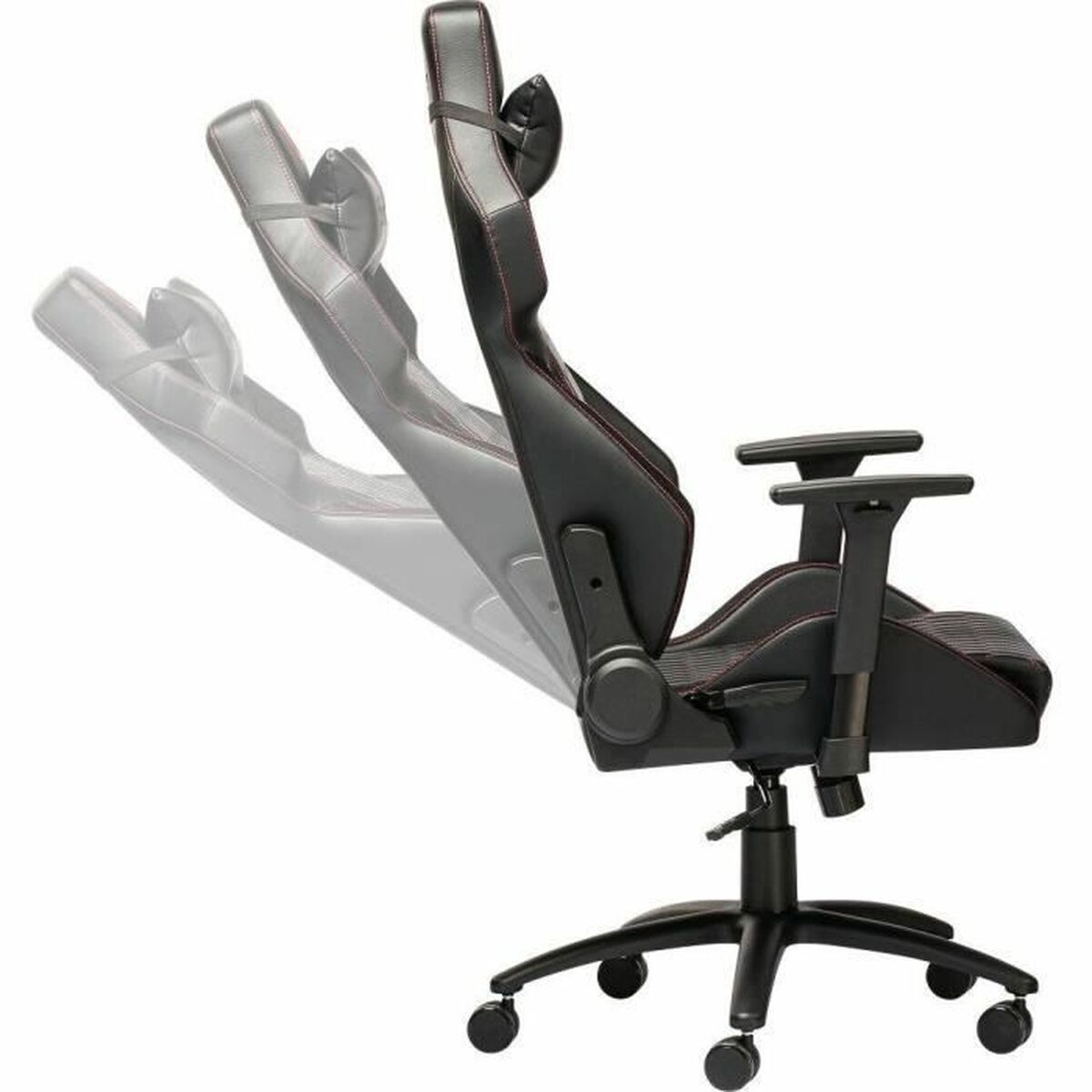 Silla Gaming Yenkee GHOST - YGC 110RD Negro