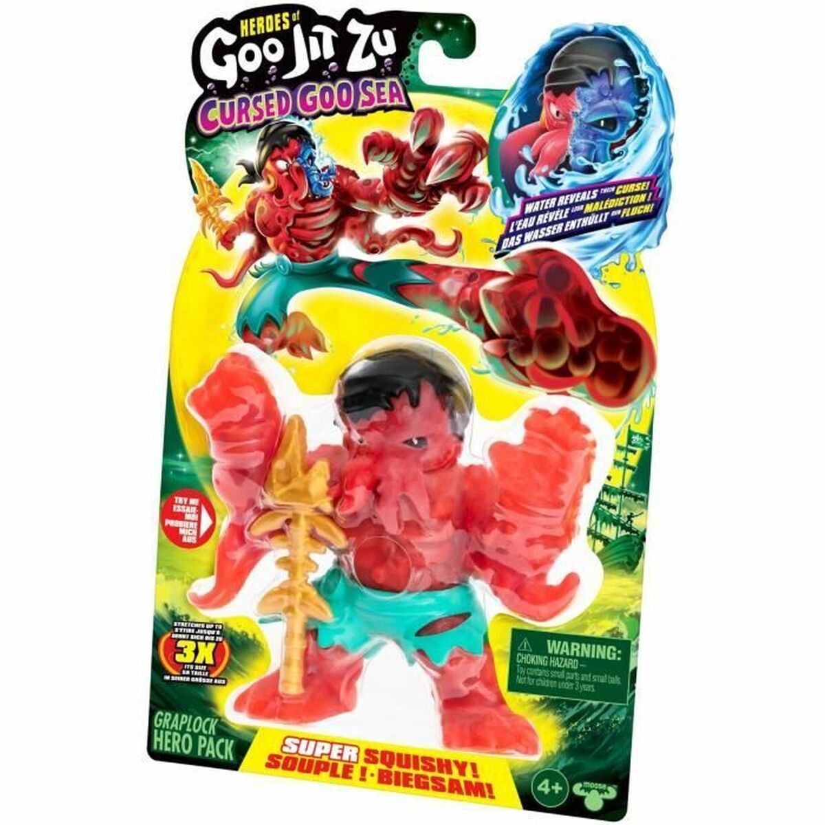 Figura Coleccionable Goo Jit Zu Mar de Goo Maldito - GJZ Graplock