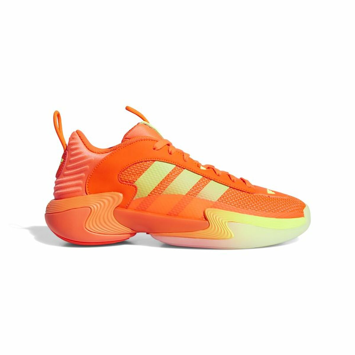 Zapatillas de Baloncesto para Adultos Adidas Exhibit Select Mid Naranja