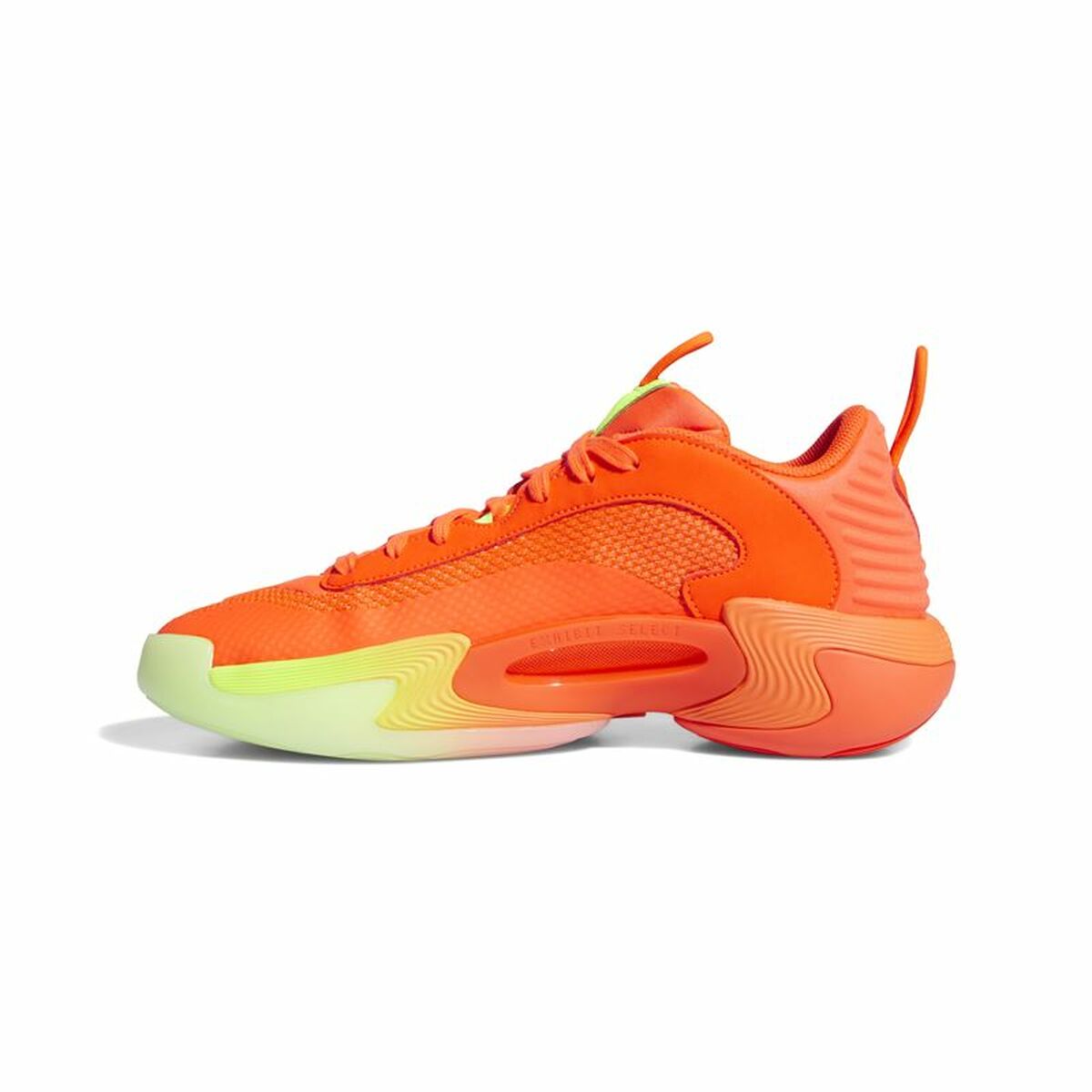 Zapatillas de Baloncesto para Adultos Adidas Exhibit Select Mid Naranja