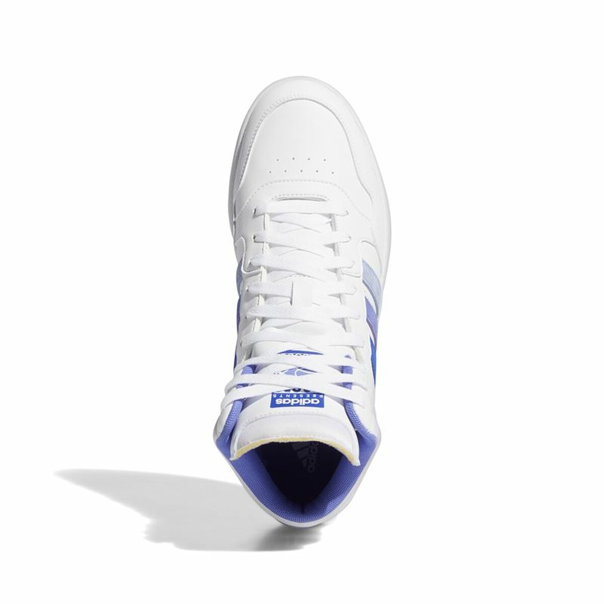 Zapatillas Casual Hombre Adidas Hoops 3.0 Mid Blanco