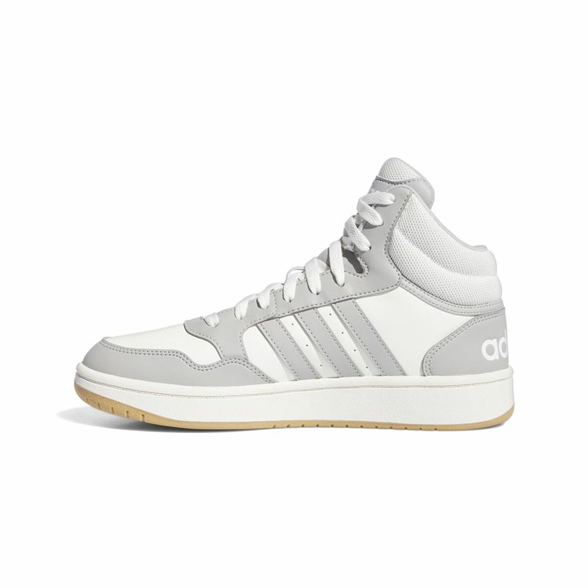 Zapatillas Casual de Mujer Adidas Hoops 3.0 Mid Blanco