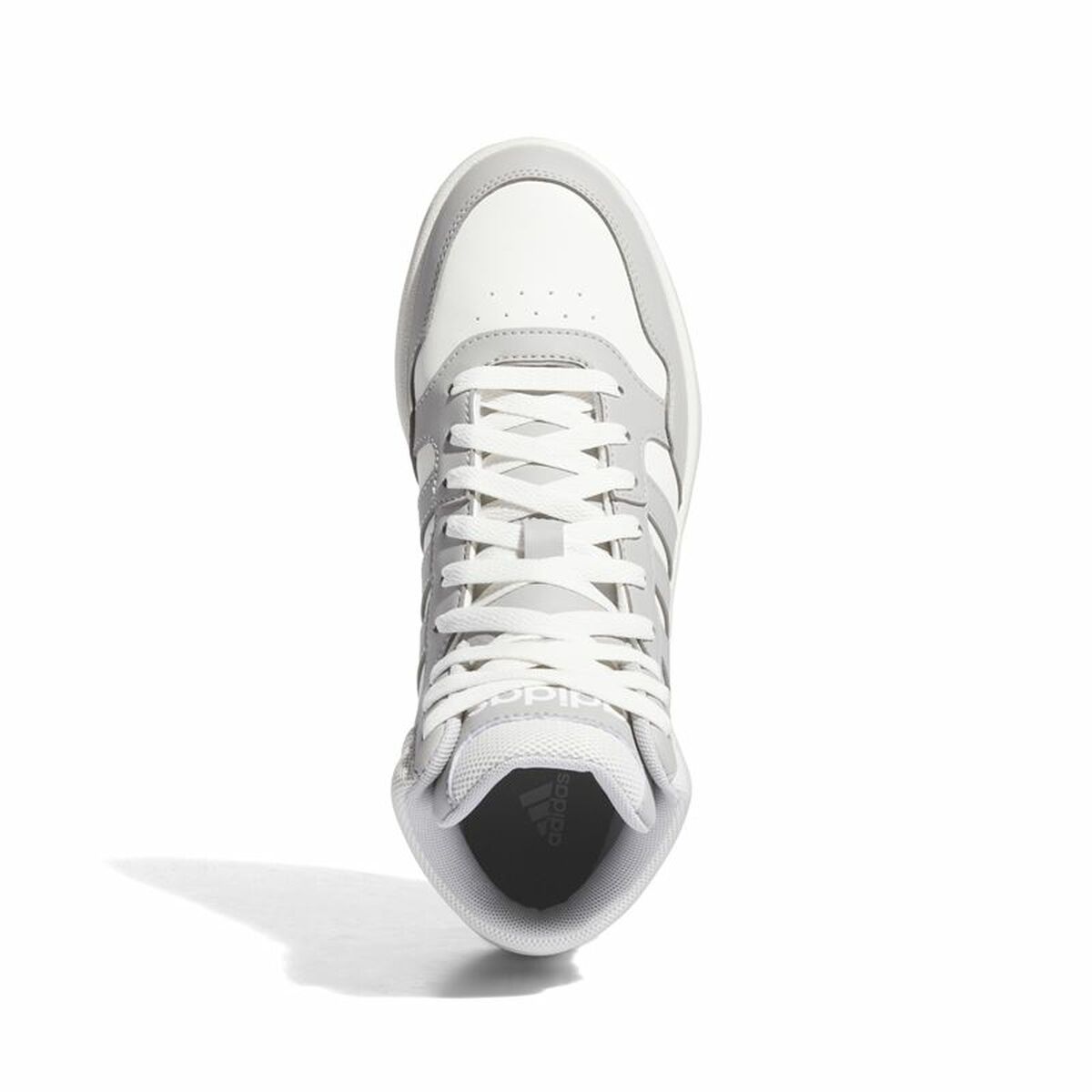 Zapatillas Casual de Mujer Adidas Hoops 3.0 Mid Blanco