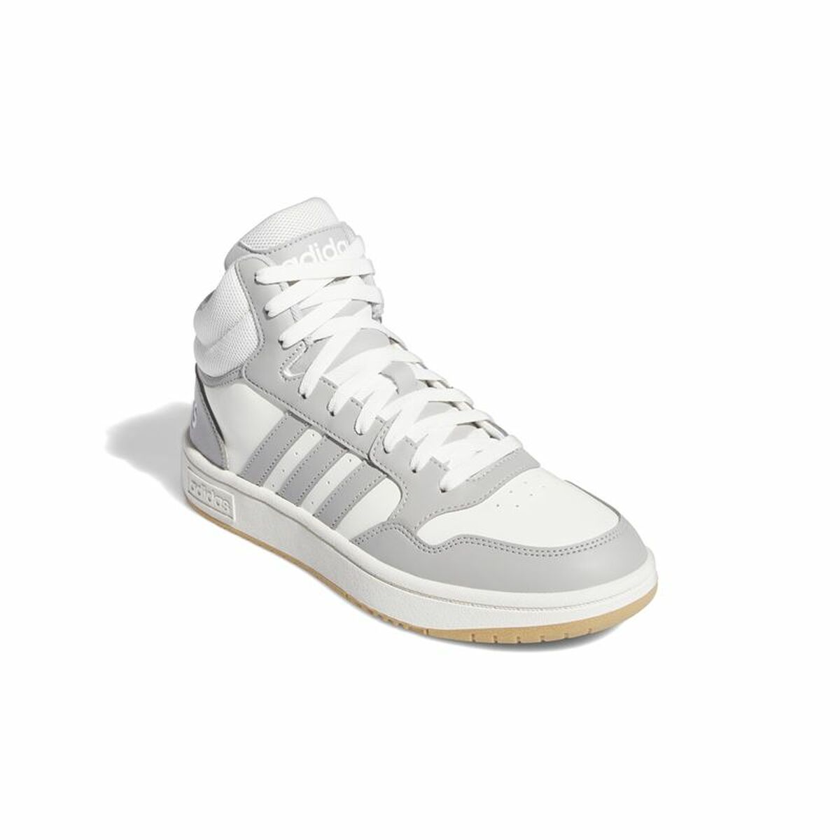 Zapatillas Casual de Mujer Adidas Hoops 3.0 Mid Blanco