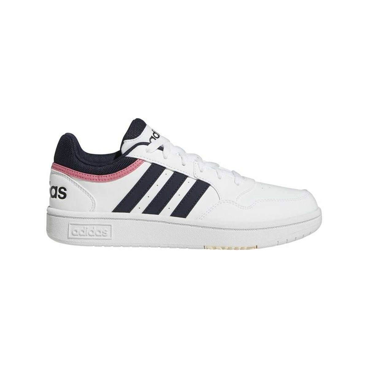 Zapatillas Casual de Mujer Adidas Hoops 3.0 Low Classic Blanco