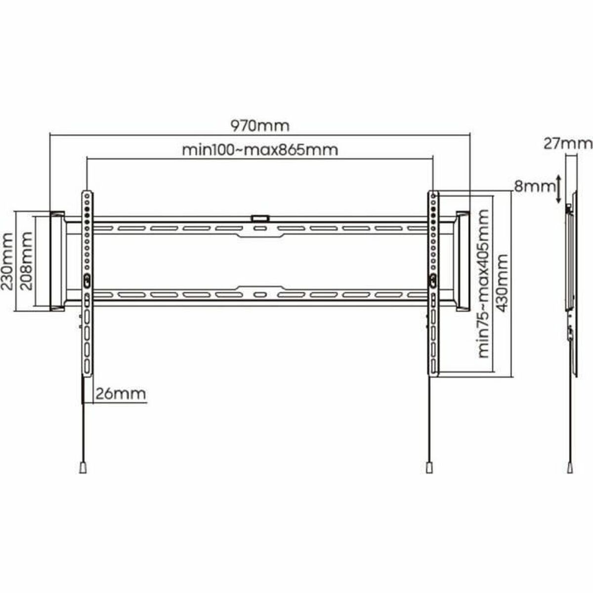 Soporte TV STELL SHO 7210