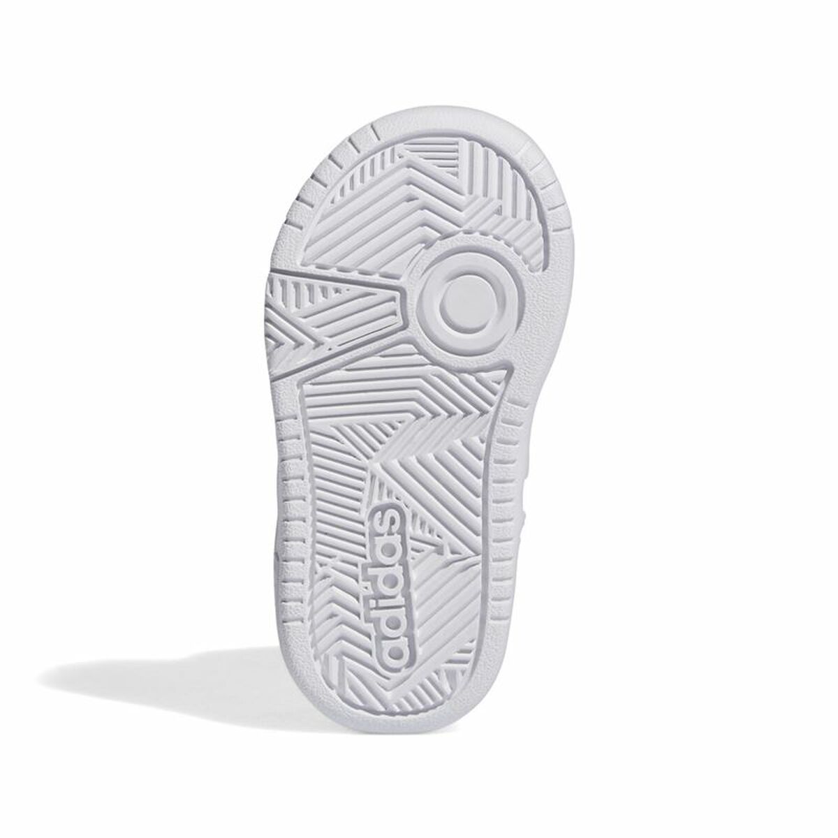 Zapatillas de Deporte para Bebés Adidas Hoops Mid 3.0 Blanco