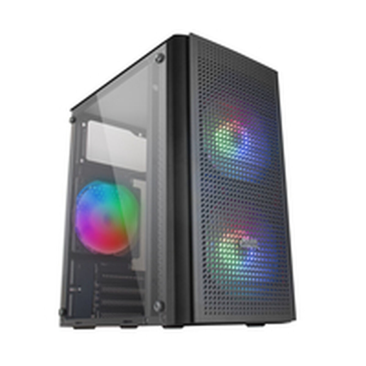 Caja Semitorre ATX Mars Gaming MC300 Negro LED RGB RGB mATX