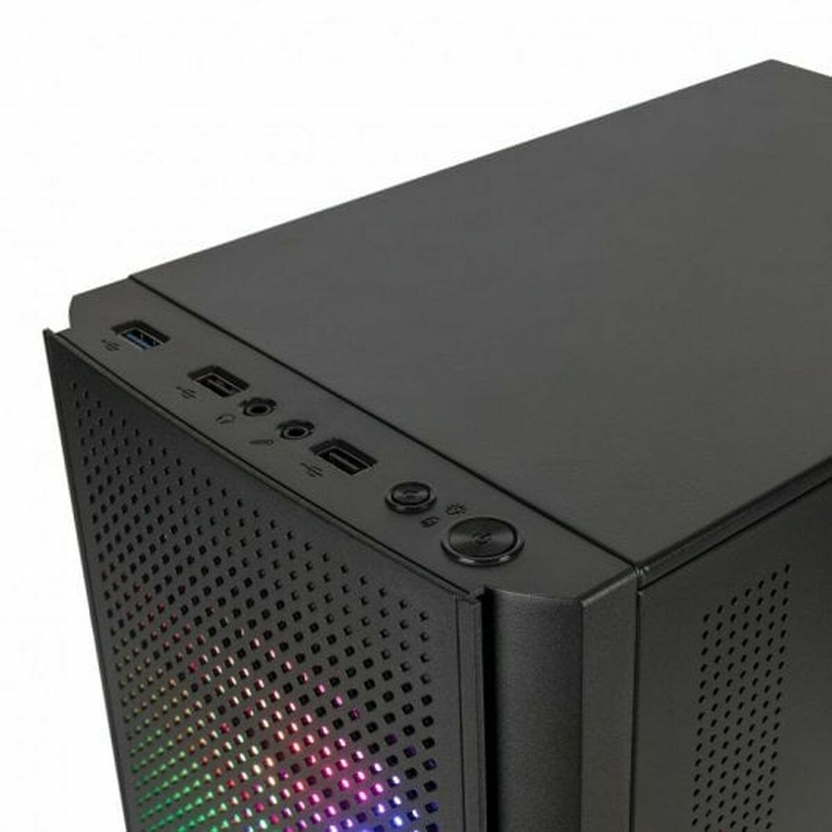 Caja Semitorre ATX Mars Gaming MC300 Negro LED RGB RGB mATX
