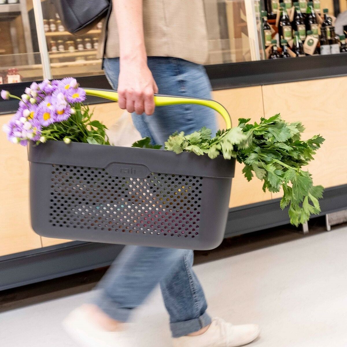 Cesta para el maletero del coche Armster V01344 Negro Plástico