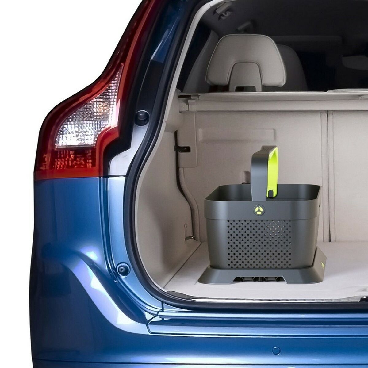 Cesta para el maletero del coche Armster V01344 Negro Plástico